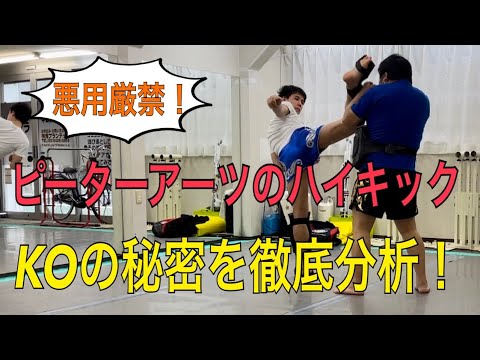 【悪用厳禁！】ピーターアーツの見えないハイキックの秘密を徹底分析！~2つのKOパターンを紹介~