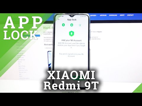 How to Lock Apps With Password on XIAOMI Redmi 9T – Enable Lock Apps