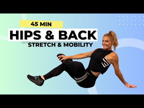 Stretches for Lower Back Pain Relief & Tight Hips | 45 Min. Recovery and flexibility