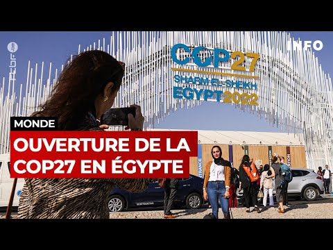 Ouverture de la COP27 en Egypte - JT RTBF