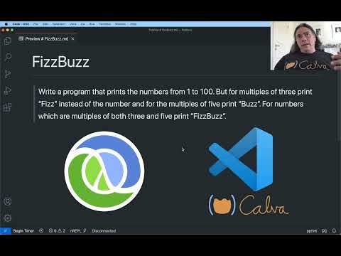 Clojure Workflow In Vs Code Coding Fizzbuzz