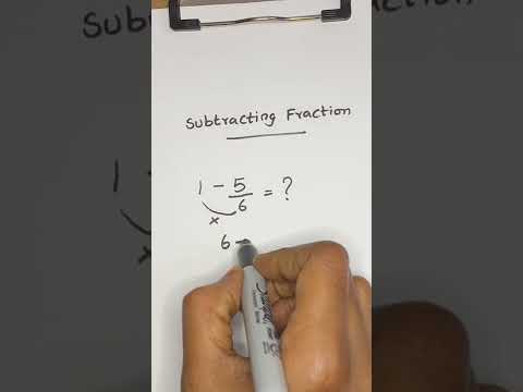 Subtracting Fraction