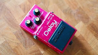 Video thumbnail for Boss DM-3 - the overlooked Boss Delay?? by TheSuperFunAwesomeHappyTimePedalShow