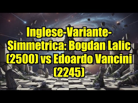 Inglese-Variante-Simmetrica: Bogdan Lalic (2500) vs Edoardo Vancini (2245)