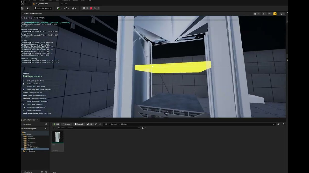 Network Engineer Game Concept