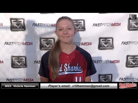 2023 Victoria Hamman 4.3 GPA First Base Softball Skills Video - Ca Yard Sharks Leavell
