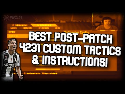 BEST POST-PATCH 4231 CUSTOM TACTICS & INSTRUCTIONS | 28-2 | FIFA 21 ULTIMATE TEAM CUSTOM TACTICS!