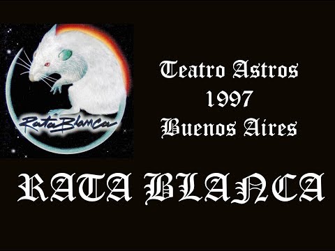 Rata Blanca video Teatro Astros 1997 - Show completo