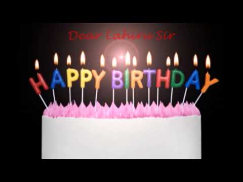 Lahiru Sir Happy Birthday to you!!!!