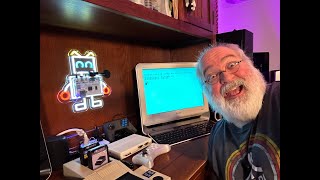 my 8Bit Computer Zone - AquariZone - AquariBot - Vintage & Retro Computing Desk Setup - Aquarius AQ+