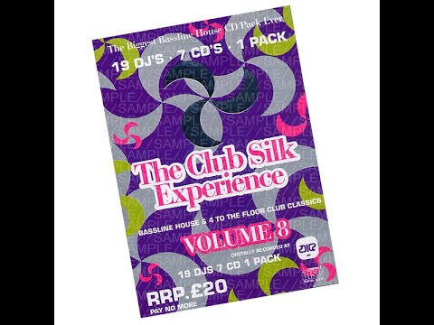 The Club Silk Experience Volume 8 CD5 FULL BASSLINE HOUSE & SPEED GARAGE CLASSICS MIX