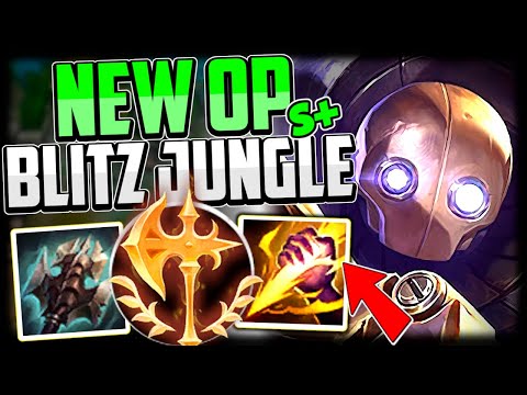 THIS IS WHAT BLITZCRANK JUNGLE CAN DO AFTER THE BUFFS🔥 (LEGIT 1v9 MACHINE👌) - League of Legends