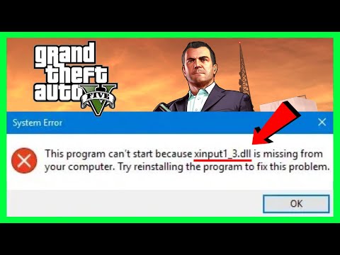 How to FIX GTA 5 xinput1_3.dll Is Missing Error (2026 FIX)