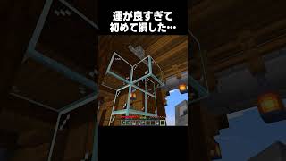 運が良すぎて損した瞬間… #minecraft