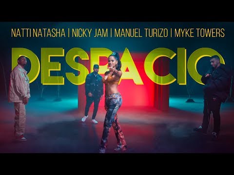 Video Despacio de Natti Natasha nicky-jam,manuel-turizo,myke-towers