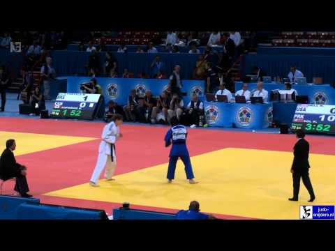 Judo 2011 World Championships Paris: Sell (USA) - Sol (PRK) [-70kg] HD