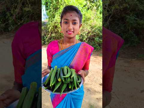 Ladies Finger Fry Recipe #shorts