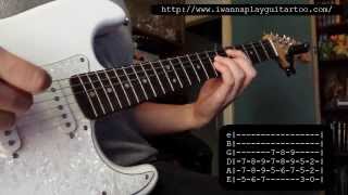 How to play Hand Springs by The White Stripes Tutorial tab guitar lesson