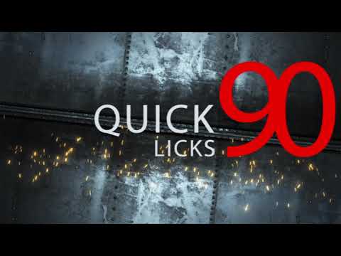Quick Licks #90 - One Handed Shred Legato