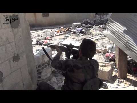 استهداف عناصر النظام من قبل لواء البتار على جبهة مورك في محافظة حماة