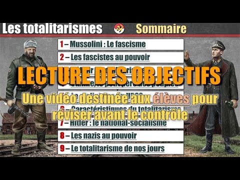 Les totalitarismes - Lecture