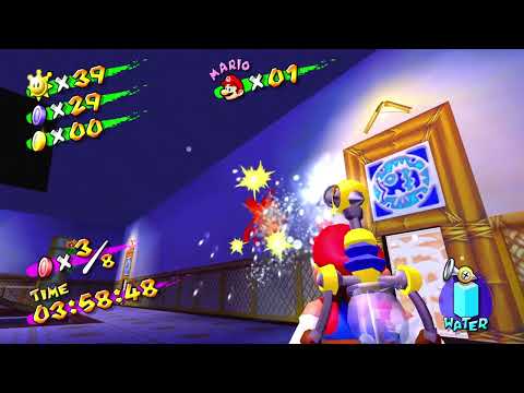 Super Mario Sunshine Sirena Beach Episode 8 Red Coins In The Hotel