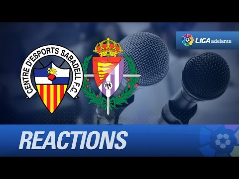 Rueda de prensa de Rubi tras el CE Sabadell (0-0) Real Valladolid - HD