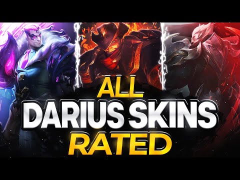 All Darius Skins Reviewed - Darius Skin Spotlight Season 13 - God King, Spirit Blossom, Dunkmaster+