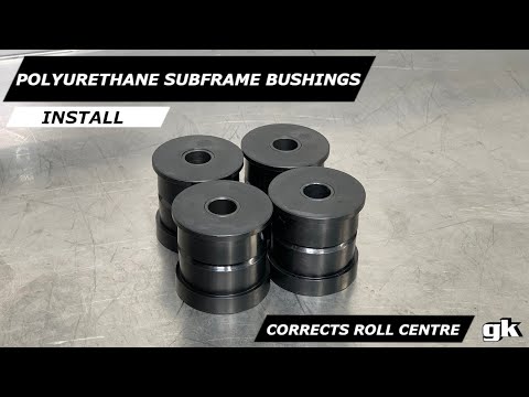 Gktech Polyurethane Rear Subframe Bushes - Install