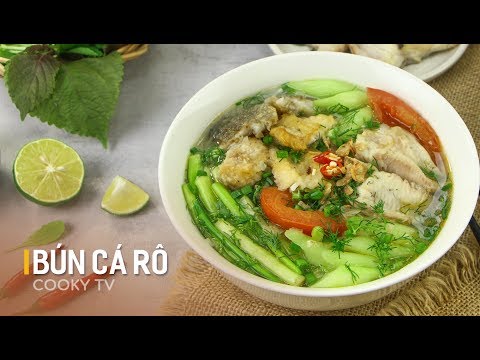 #CookyVN - Cách làm BÚN CÁ RÔ dân dã chuẩn vị miền Tây - Cooky TV