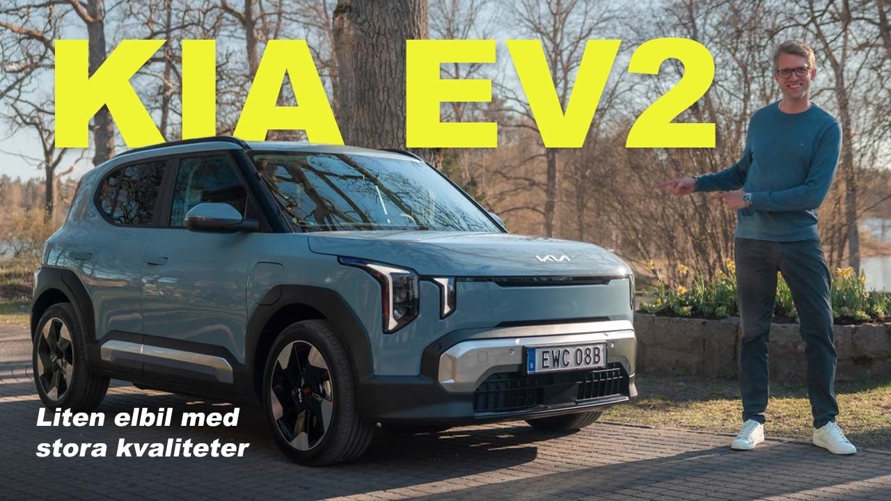 Kia EV2 provkörd – Kias nya prisvärda folk-elbil? Första intrycket!