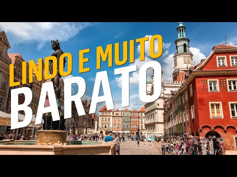Conheça POZNAN na POLÔNIA que além de linda, e muito barato!