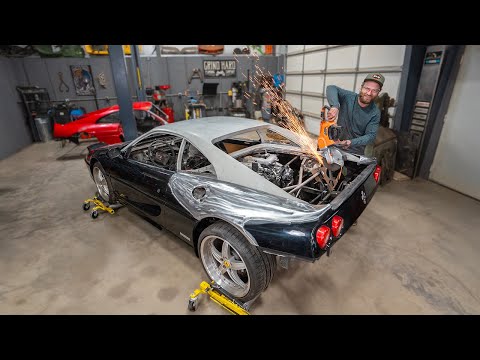 World's First Diesel Ferrari Hardtop Conversion!