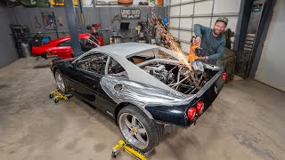 World's First Diesel Ferrari Hardtop Conversion!