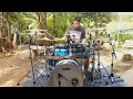 มาหยัง ตอนนี้ สวนทาง แซ็ค ชุมแพ Drum Cover แ