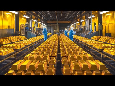 Wie entsteht ein GOLDBARREN? 🪙 Vom Golderz bis zum Tresor