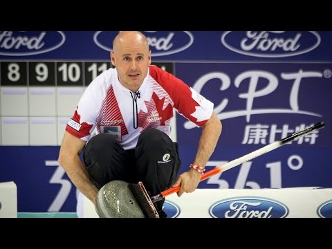 CURLING: CAN-USA World Men's Chp 2016 - Draw 5