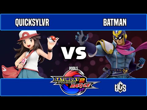 Saturday Stadium 2 - Wave A Pools - QuickSylvr(Pokemon Trainer) Vs. BATMAN(Captain Falcon)