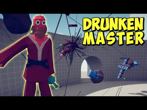 Kung-fu fighter! DRUNKEN MASTER vs EVERY FACTION 1v1 #3 - Totally Accurate Battle Simulator TABS