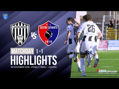 LAVAGNESE vs SESTRI LEVANTE 1-1 HIGHLIGHTS | 26/10/2025