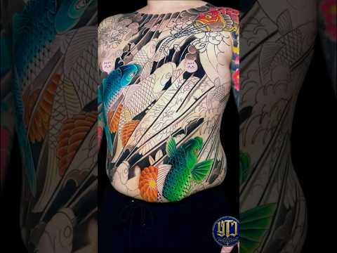 Fullbody irezumi Tattoo design and work by YoTinnyTattoo