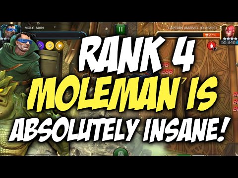 6 Star Rank 4 Moleman Is Absolutely Insane! | Marvel Contest Of Champions