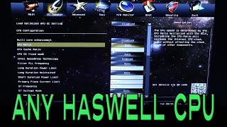 How to get more performance out of ANY Haswell CPU (even non-k models)