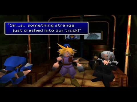 Final Fantasy VII Walkthrough Part 22 Leaving Midgar, Kalm here we come!