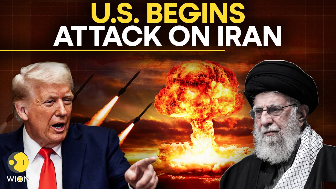 US Attacks Iran LIVE: Trump Begins Massive Military Strike In Iran | Israel Strikes Iran | WION