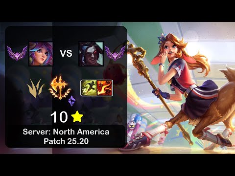 Lillia Jungle vs Kayn - NA Master - Patch 25.20