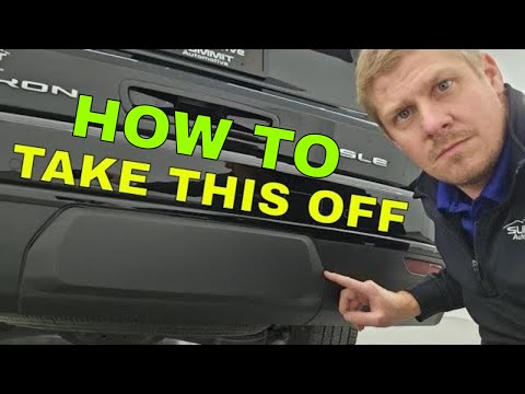 HOW TO REMOVE YOUR YUKON SUBURBAN TAHOE ESCALADE RECEIVER HITCH COVER 2021 AND NEWER