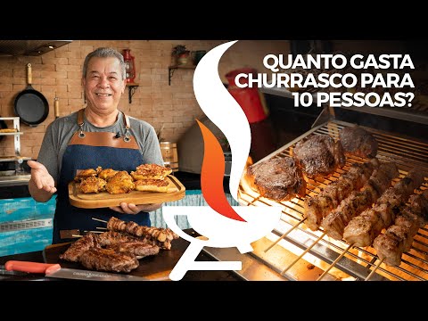 How do you prepare a barbecue for 10 people? And how much does it cost?