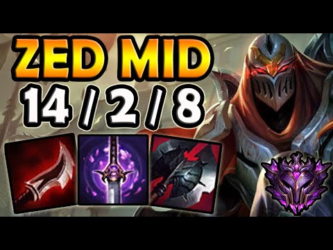 OTP Zed vs Ahri [ MID ] Korea Master ✔️