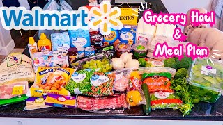 Walmart Haul and Meal Plan//what's in my WALMART cart June 2023